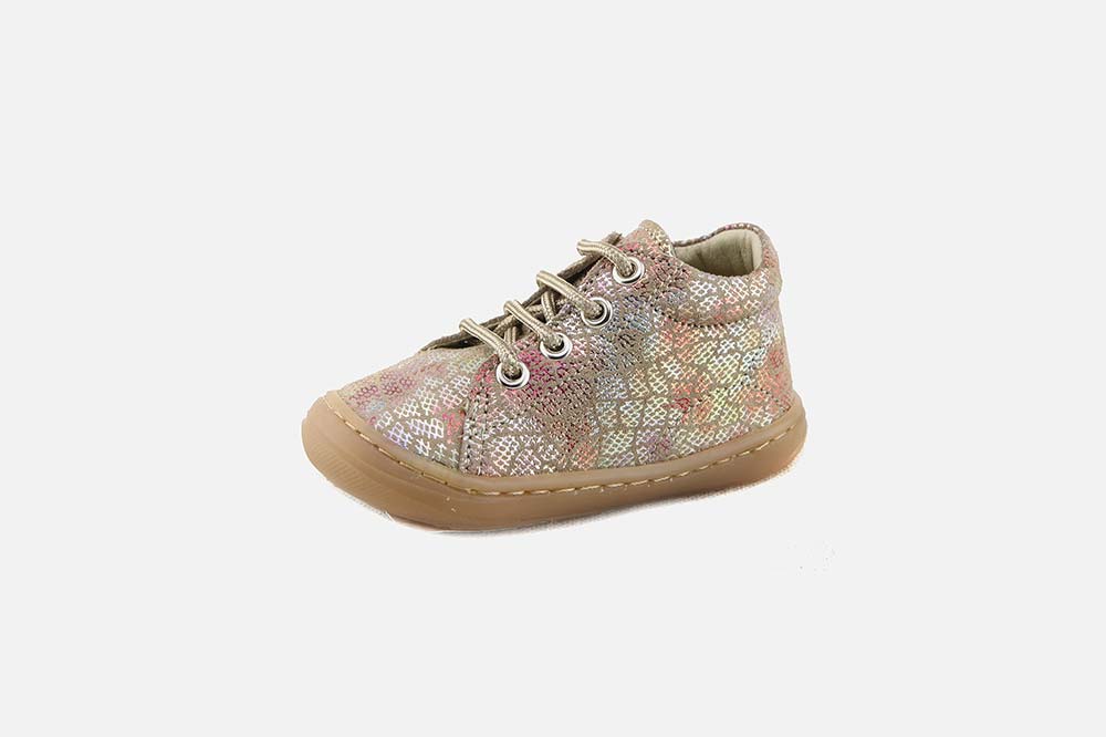 Bellamy KALINOU SANDY MULTI Lace up boots on leschaussuresdesenfants