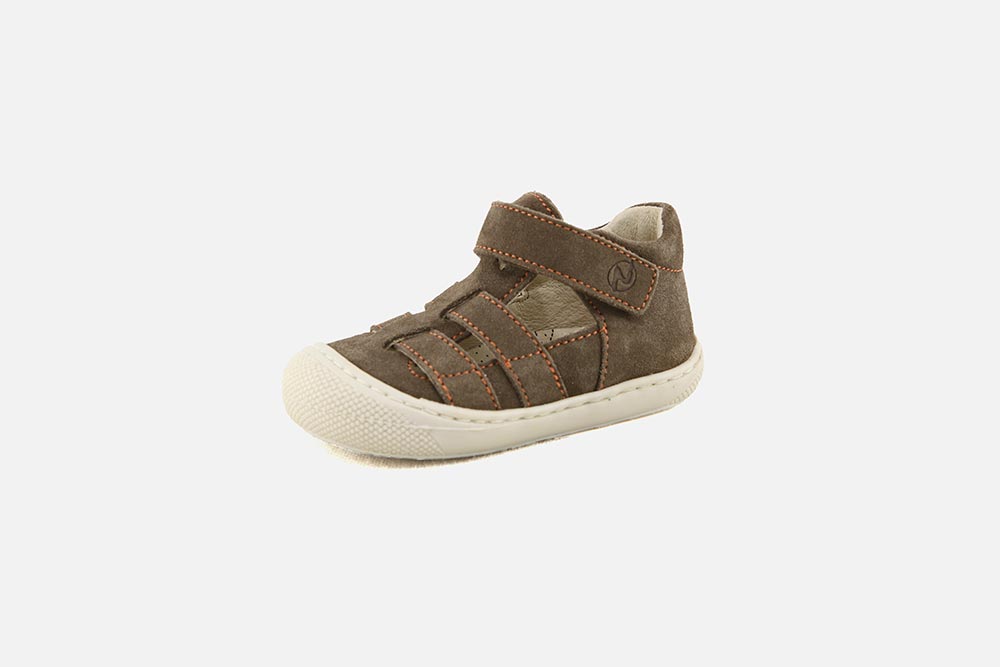 Naturino PITOU TOBACCO Sandales Nu pieds sur leschaussuresdesenfants