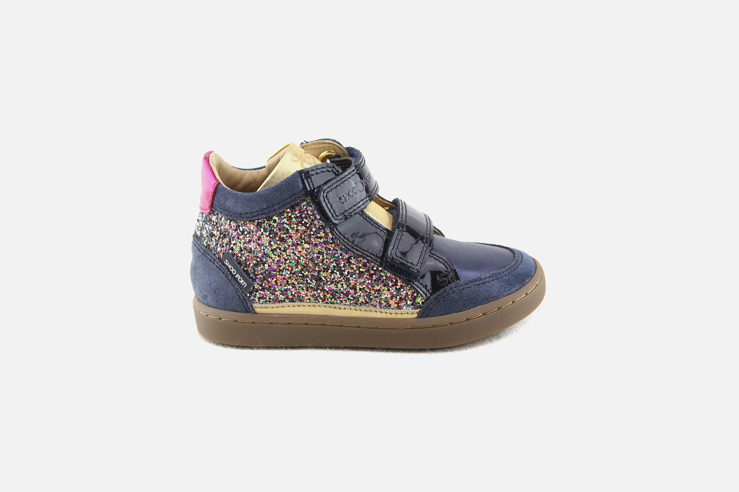 Shoo Pom PLAY EASY CO NAVY GLOSS Chaussures scratch sur