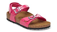 RIO KIDS PATENT FUCHSIA TULIP - Birkenstock