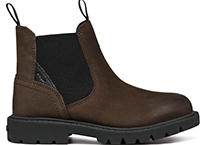SHAYLAX CHELSEA COFFEE BLACK - Geox