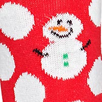 KIDS BIG DOT SNOWMAN SOCK - Happy Socks