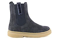 BIRGIT BOOTS NAVY BLUE - Romagnoli