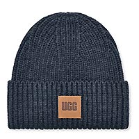CHUNKY RIB BEANIE NAVY - UGG