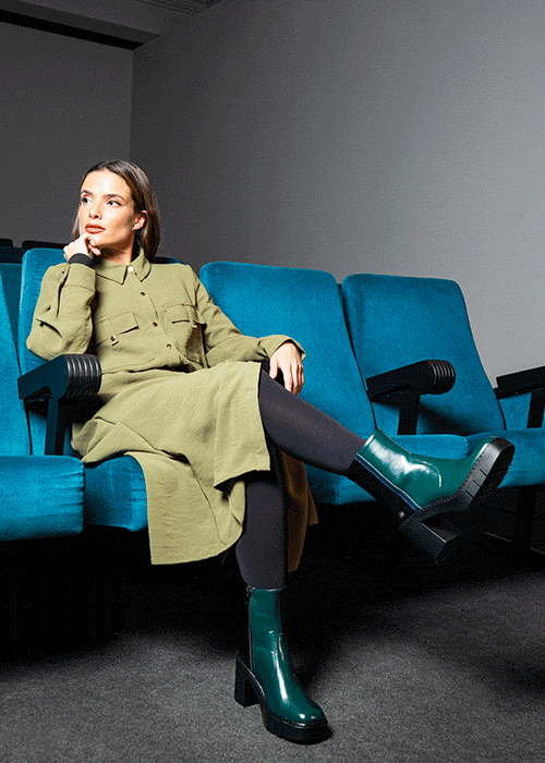 Discover our green colored products for women & men - fall-winter collection