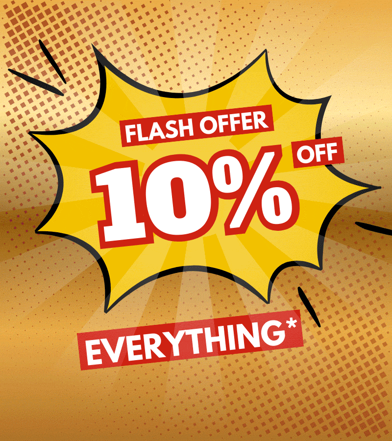 Get 10% off everything